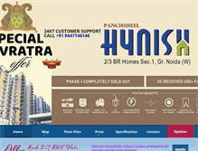 Tablet Screenshot of panchsheelhynishnoidaextension.com